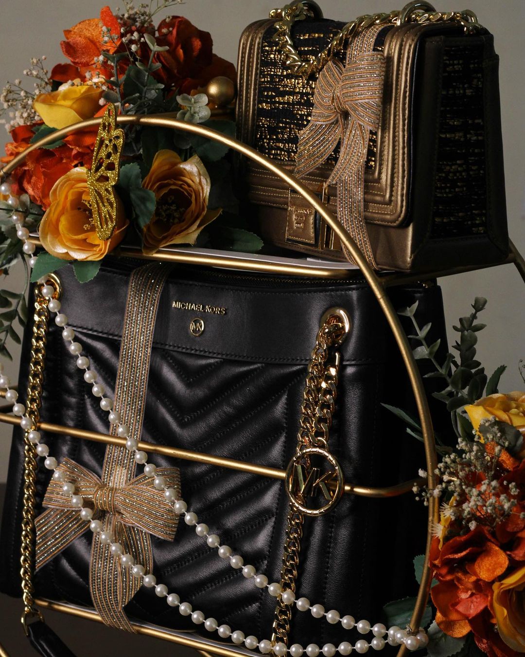Two Tier Bag & Heel setup