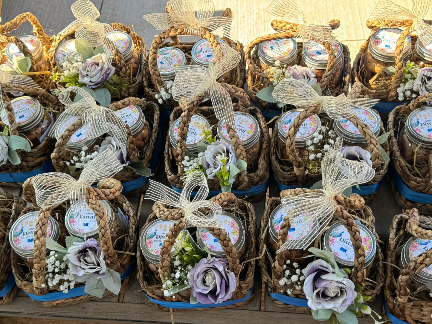 Diwali Jute Basket