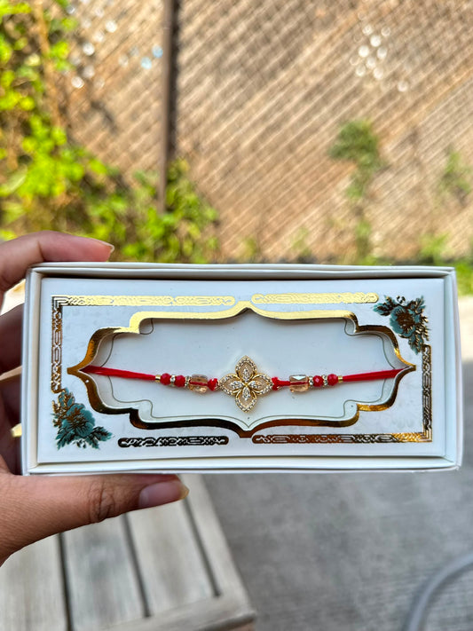 Royal Bloom Rakhi✨