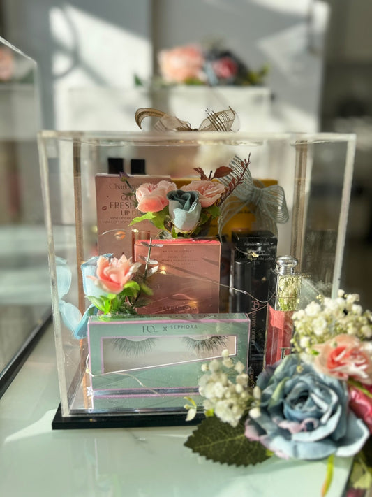 Acrylic Box for Makeup Setting
