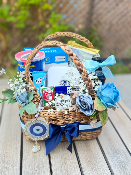 Nazar Na Lage 🧿- Bhai & Bhabhi Rakhi Basket