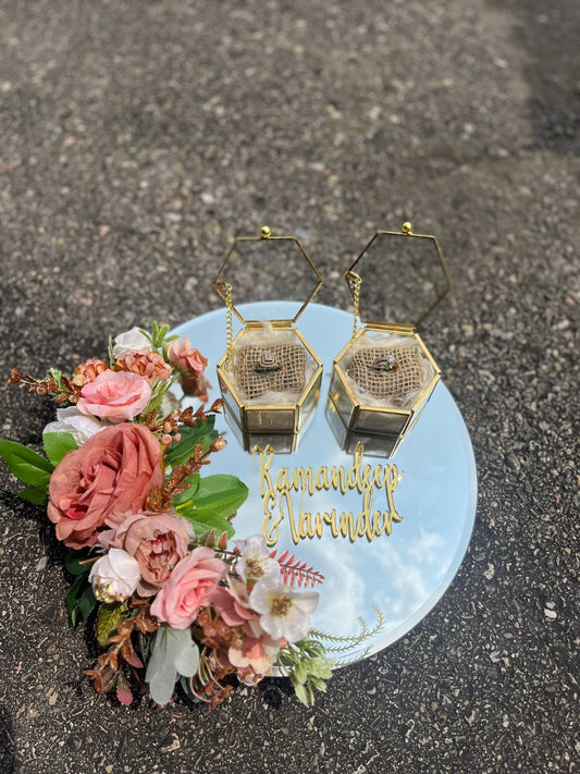 Glass Ring Tray