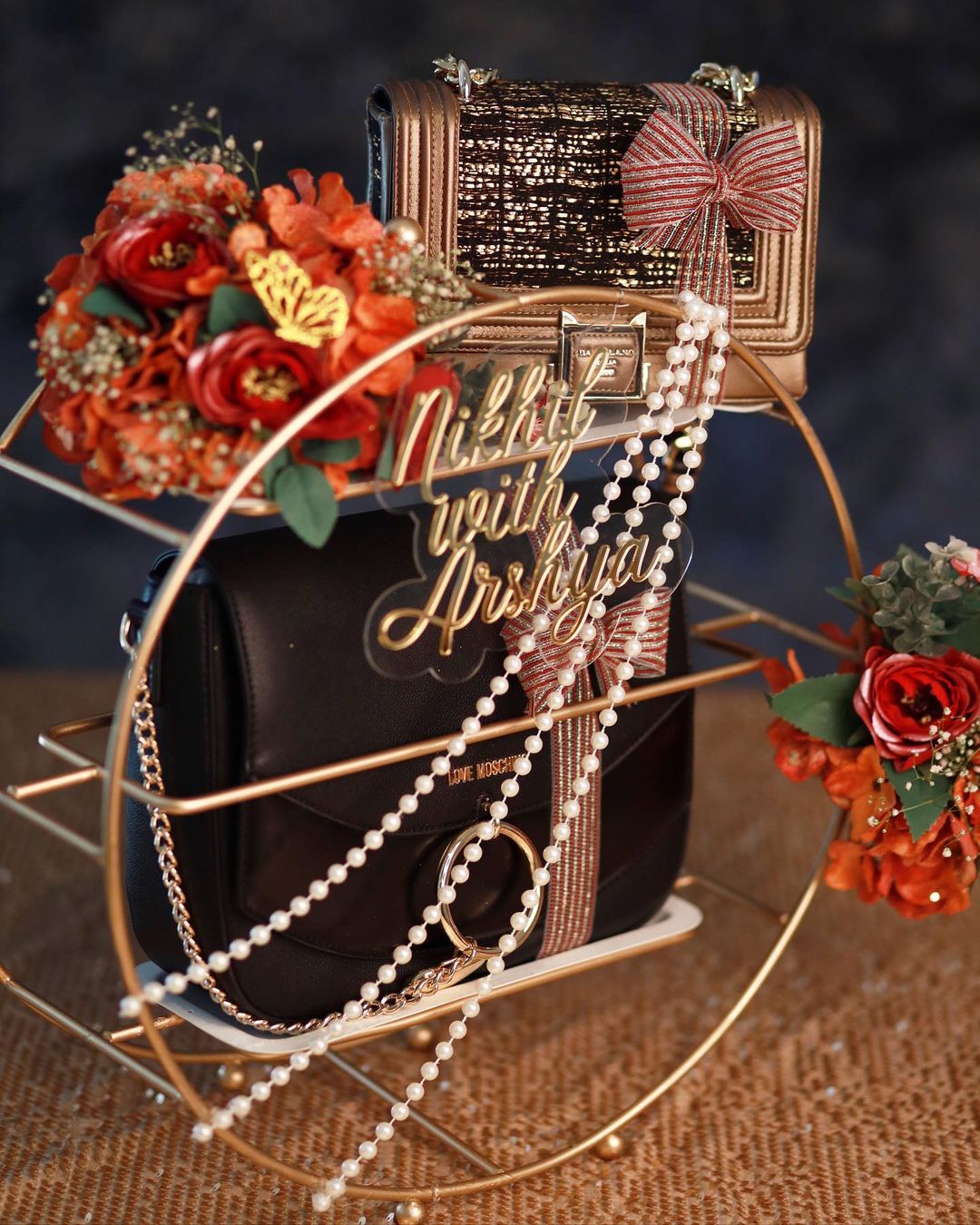 Two Tier Bag & Heel setup
