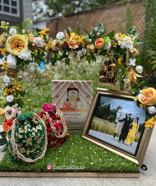 Sahe chithi (First wedding invite)