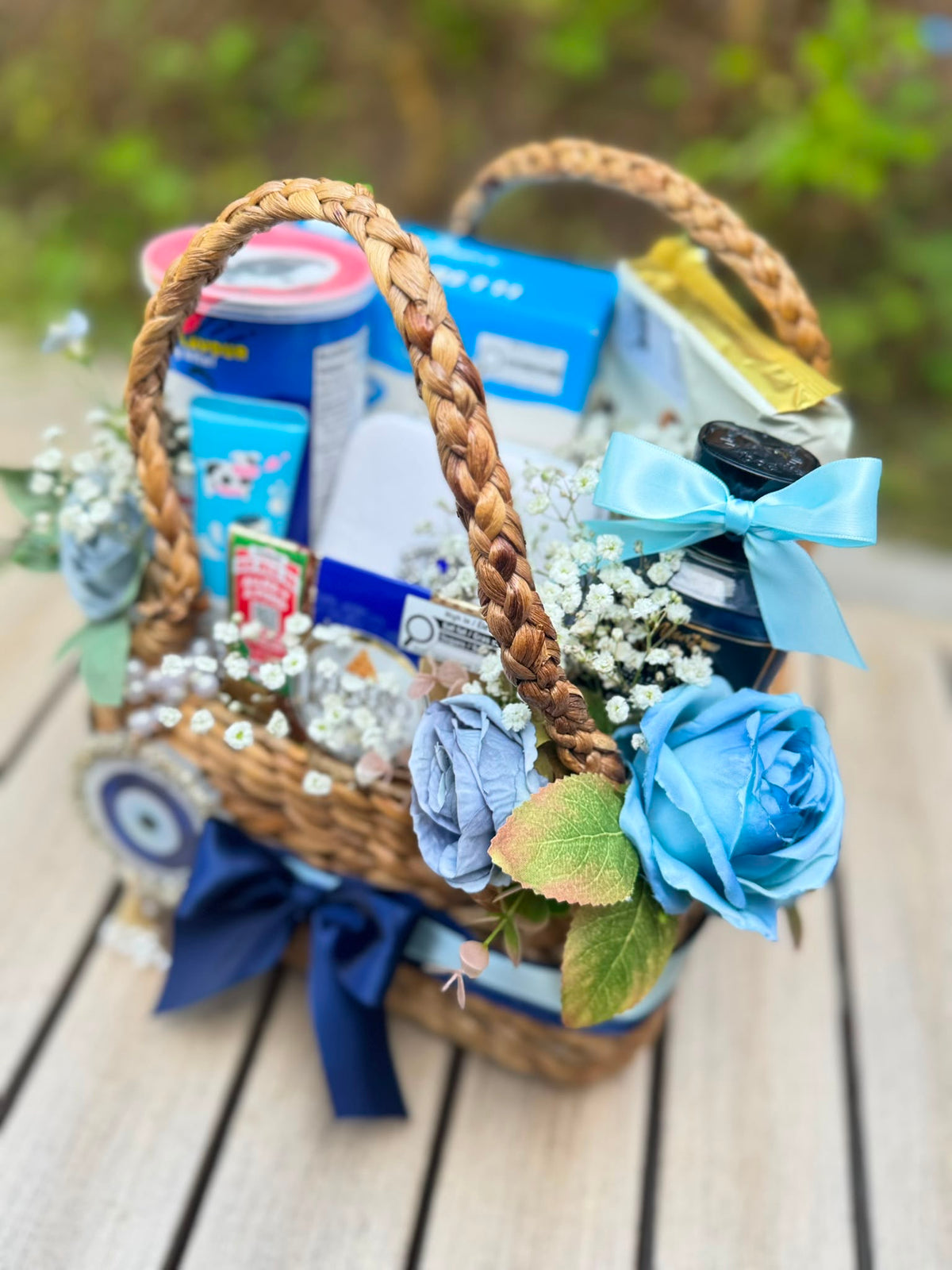 Nazar Na Lage 🧿- Bhai & Bhabhi Rakhi Basket