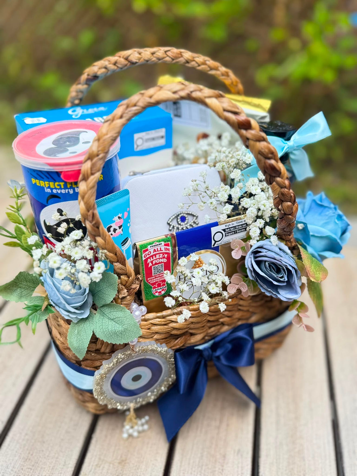 Nazar Na Lage 🧿- Bhai & Bhabhi Rakhi Basket