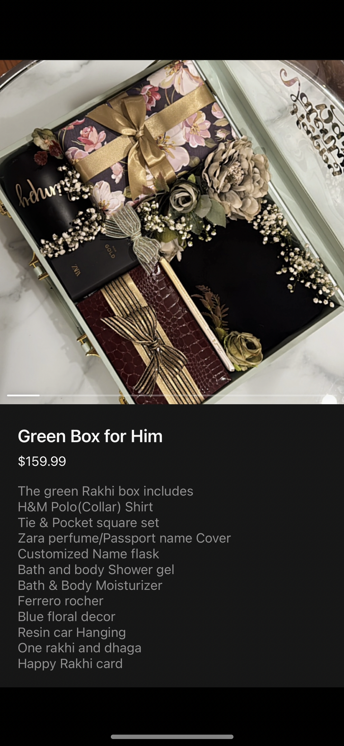 Green Box for him
