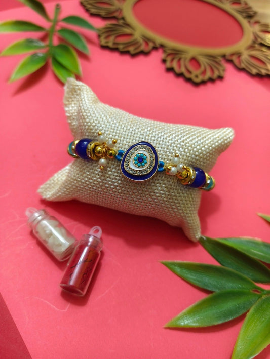 Oval evil eye Rakhi 🪬