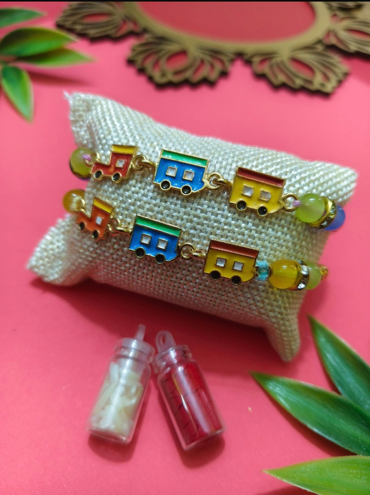 Kids train Rakhi🚃