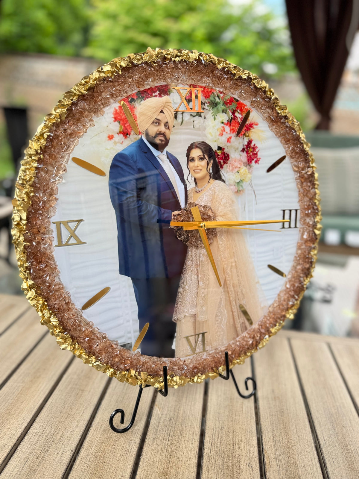 Golden memories clock✨