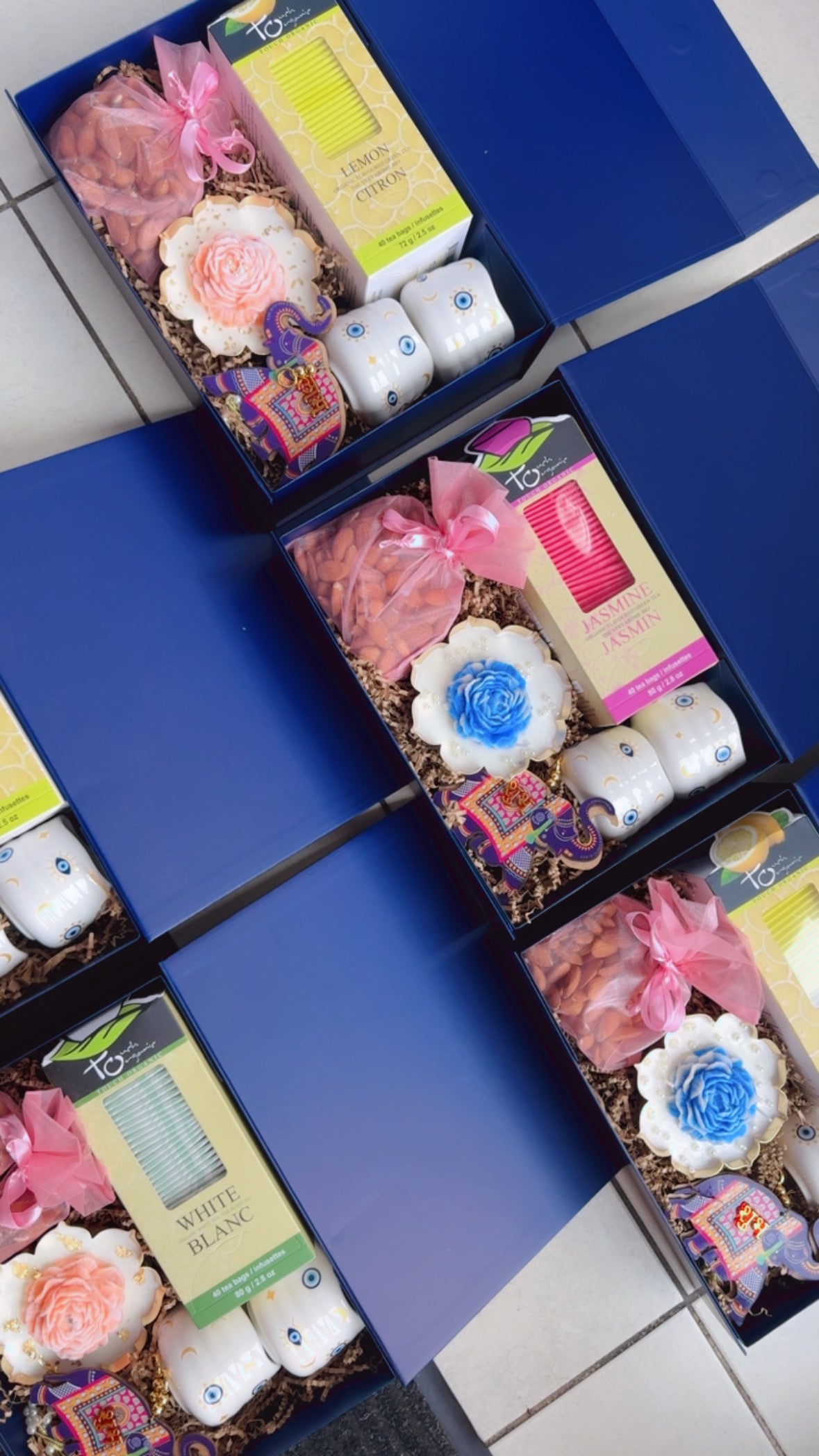 Blue kulhad box✨
