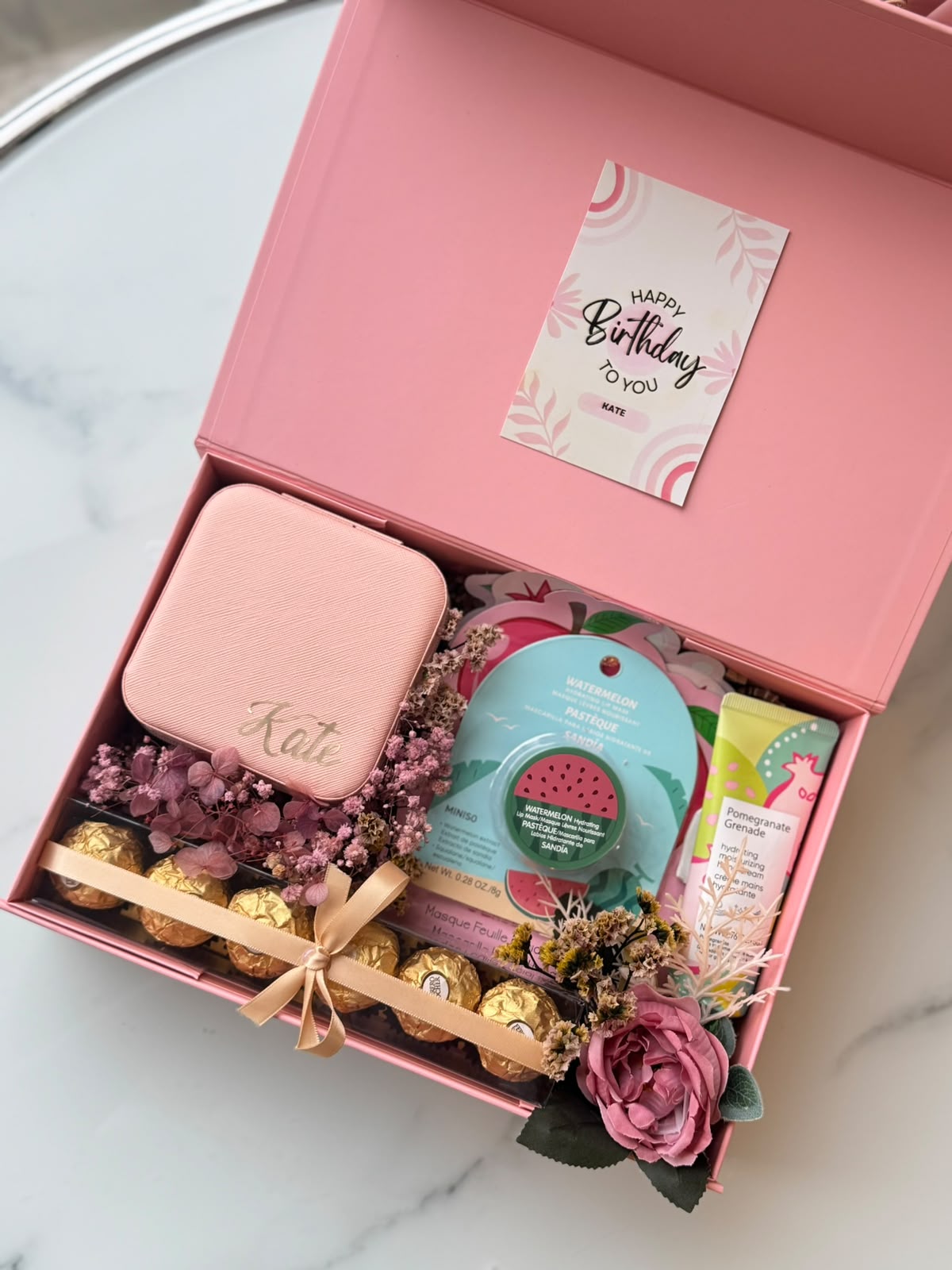 jewellery box with customized name