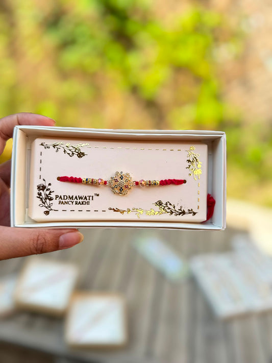 Regal Charm Rakhi ✨