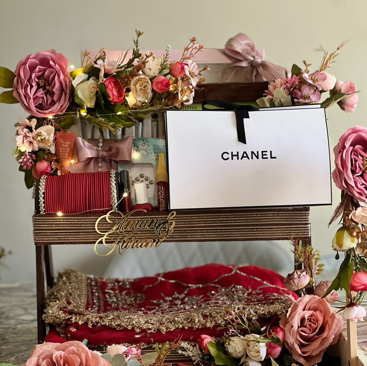 Double Tier Shagun Basket