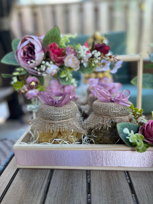 Handle Nuts and Dried Fruit Basket
